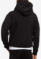 Logo-Print Drawstring Hoodie