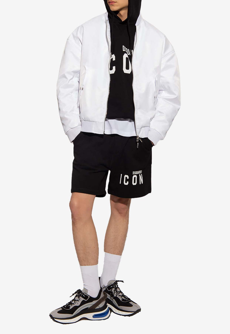 Logo-Print Track Shorts