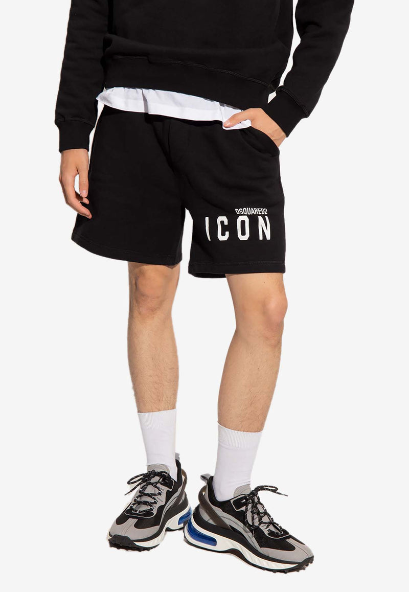 Logo-Print Track Shorts