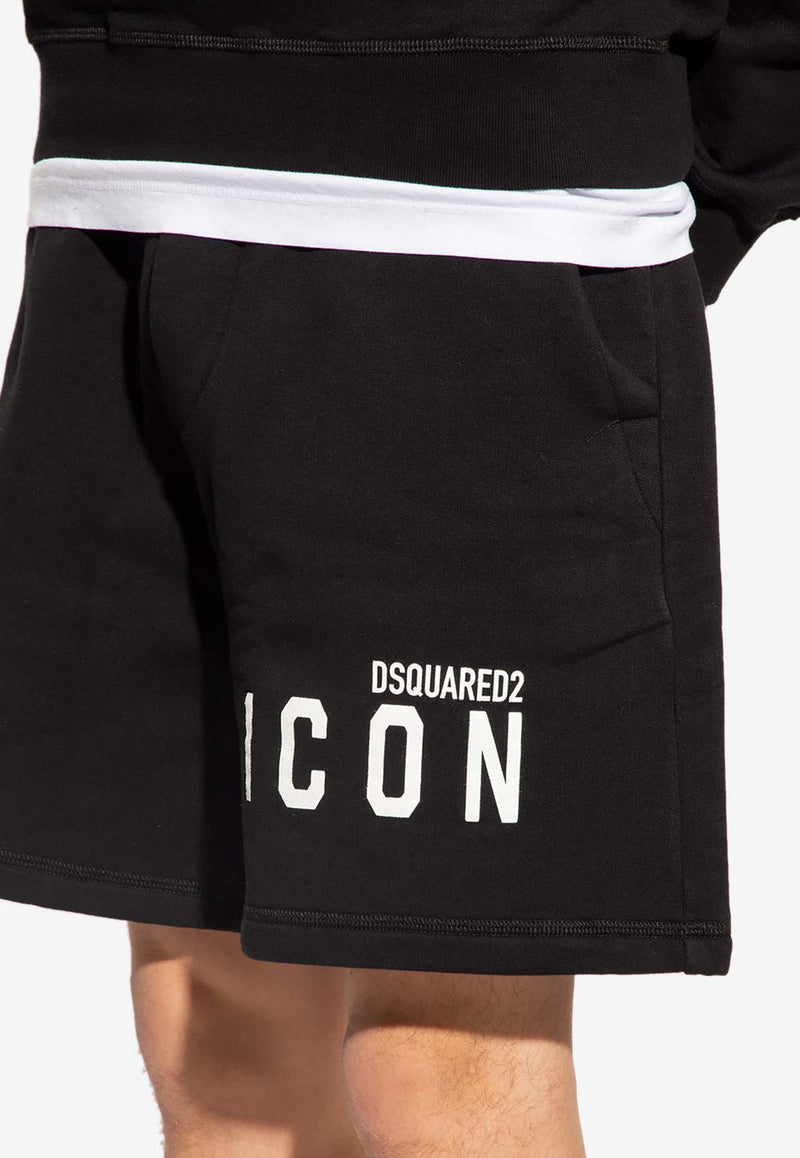 Logo-Print Track Shorts