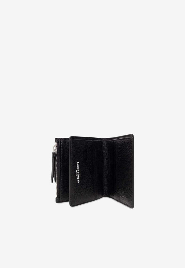 Four-Stitch Leather Wallet