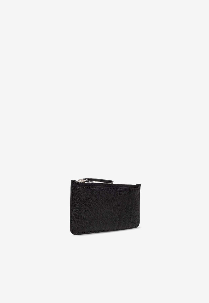 Four-Stitch Leather Cardholder