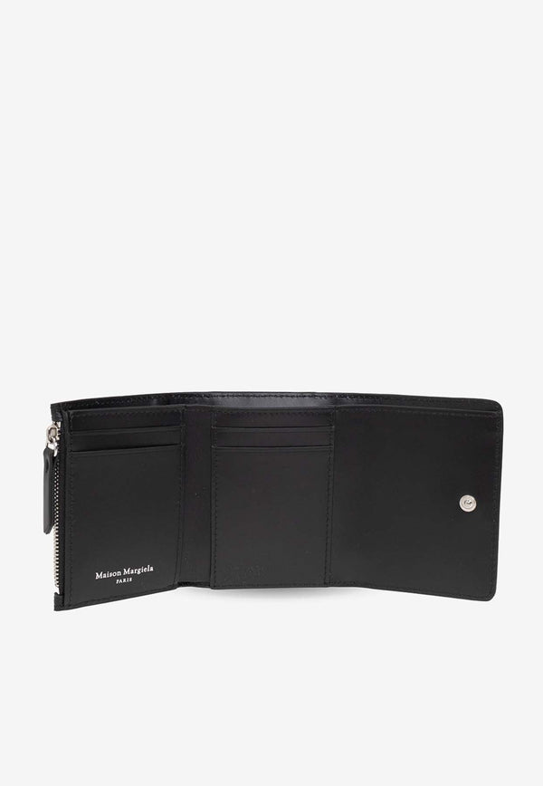 Four-Stitch Leather Wallet