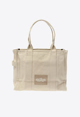 Marc Jacobs The Large Logo Print Tote Bag Beige M0016156 0-260