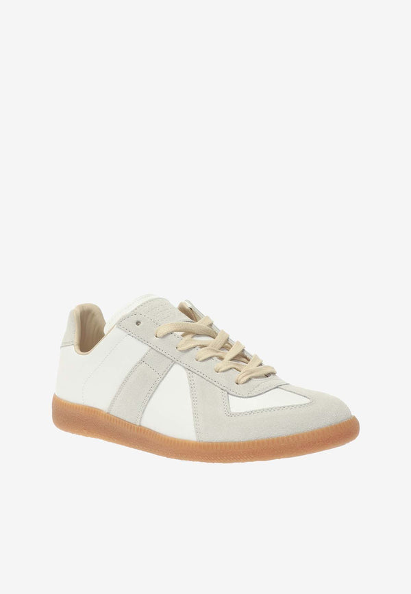 Maison Margiela Replica Leather Low-Top Sneakers S58WS0109 P1895-T1016