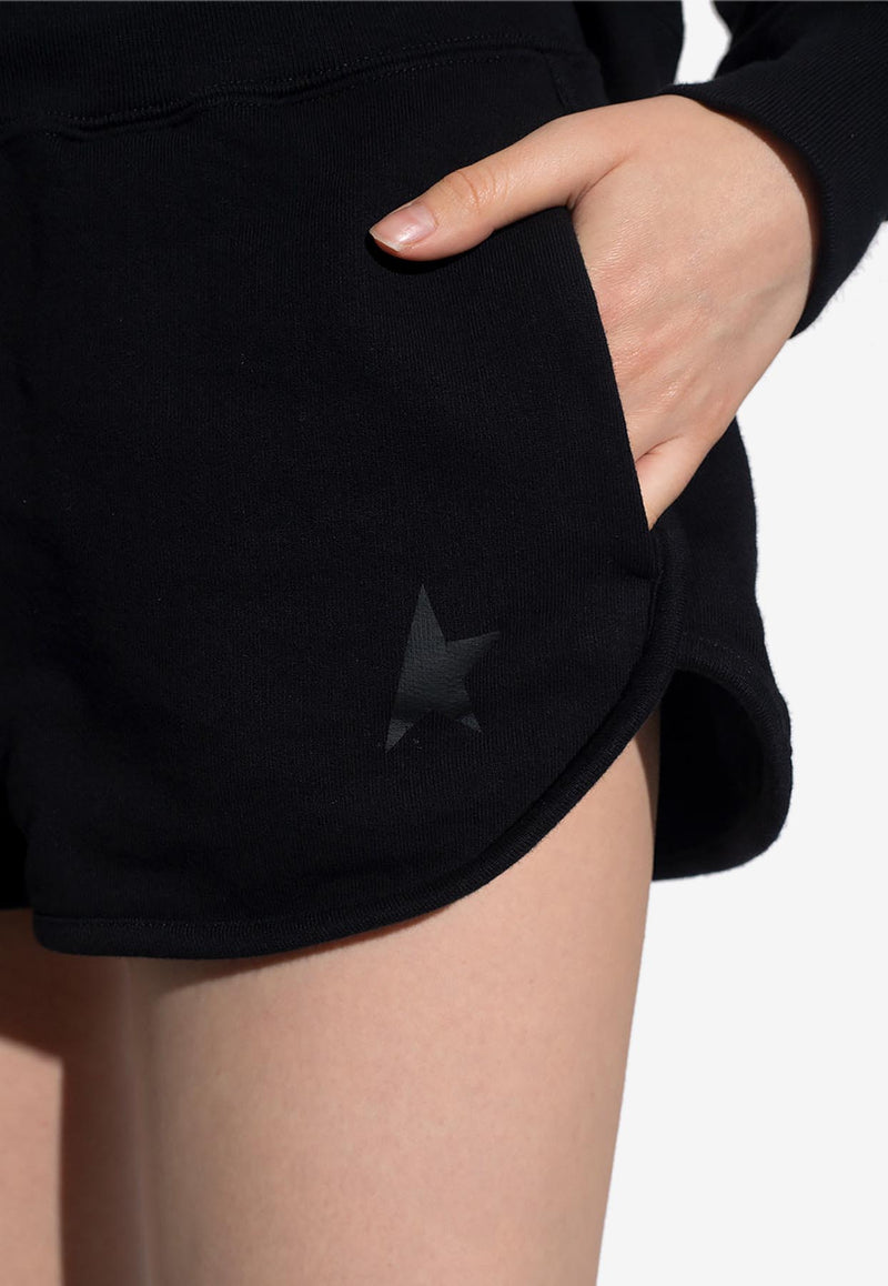 Golden Goose DB Star Print Mini Shorts Black GWP00879 P000525-90100