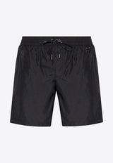 Dolce 
Gabbana DG Logo Swim Shorts Black M4E27T FUSFW-N0000