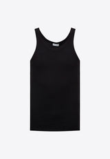 Dolce 
Gabbana Sleeveless Ribbed T-shirt Black M8C19J OUAIJ-N0000