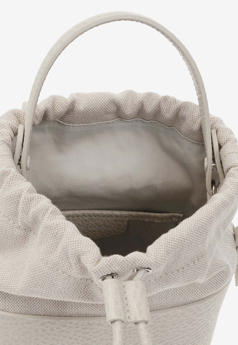 Maison Margiela Small 5AC Leather Bucket Bag S61WG0035 P4348-H9677