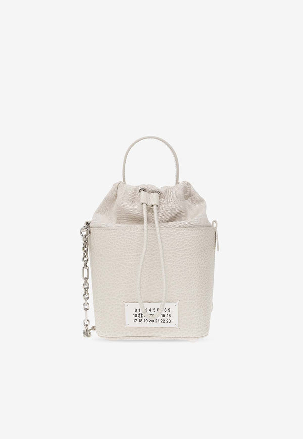 Maison Margiela Small 5AC Leather Bucket Bag S61WG0035 P4348-H9677