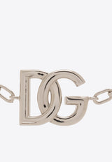 Dolce 
Gabbana DG Logo Chain Bracelet  Silver WBN5W2 W1111-87655