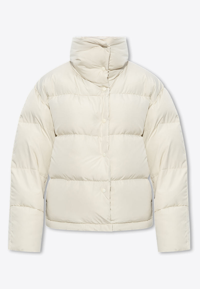 Acne Studios Quilted Down Jacket Cream 6202131010