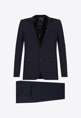 Dolce 
Gabbana Single-Breasted Wool Tailored Suit Navy 62032930