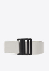 Y-3 Logo Buckled Belt Black 621710009000