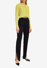 Jacquemus Tibau High-Waisted Pants 620461 Black