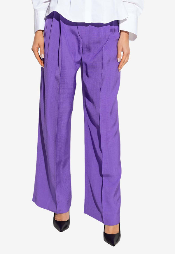 Victoria Beckham High-Waist Pleated Palazzo Pants

 6204631100