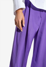 Victoria Beckham High-Waist Pleated Palazzo Pants

 6204631100