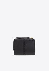 Tory Burch McGraw Bi-Fold Leather Wallet Black 148751 0-001