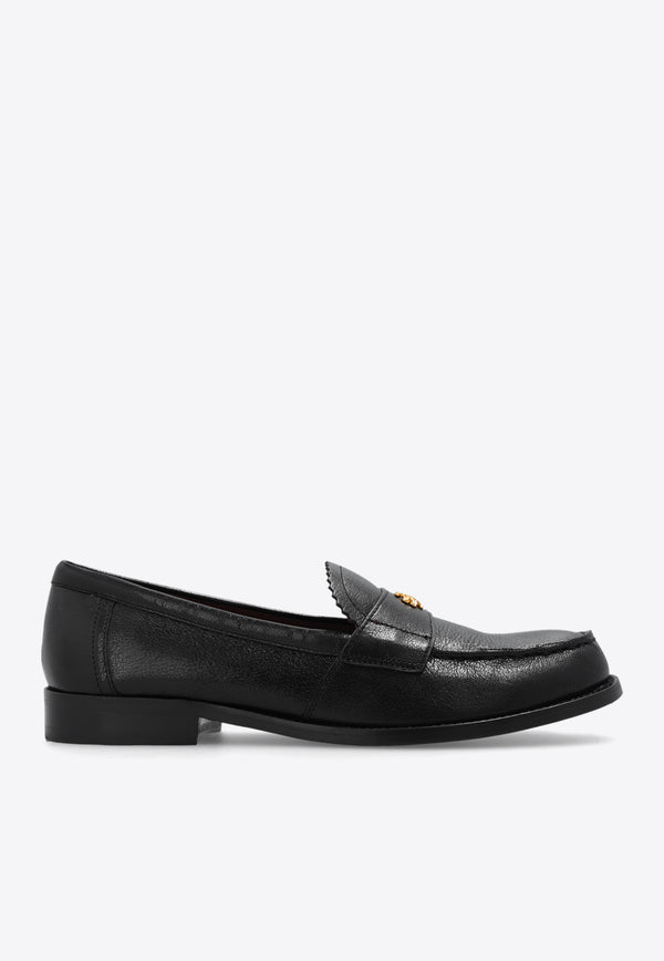 Tory Burch Classic Leather Loafers  Black 150907 0-006