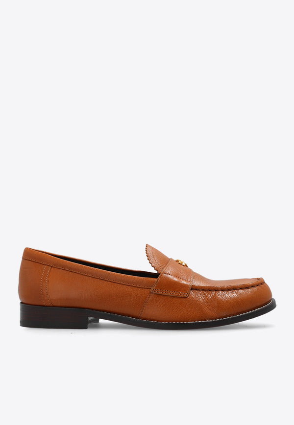 Tory Burch Classic Leather Loafers  Caramel 150907 0-250