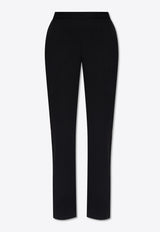 Tory Burch Pleat-Front Tailored Pants Black 151702 0-001