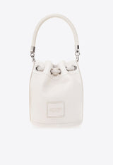 Marc Jacobs The Mini Logo Bucket Bag White 2S3HCR058H03 0-140