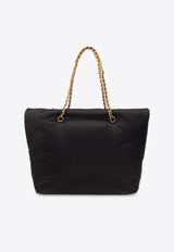 Tory Burch Ella Chain Tote Bag Black 152450 0-001