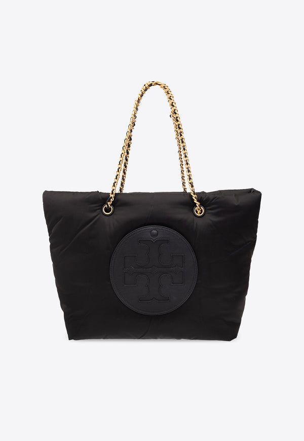 Tory Burch Ella Chain Tote Bag Black 152450 0-001