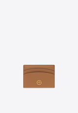 Tory Burch Robinson Pebbled Leather Cardholder Brown 155959 0-202