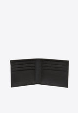 Salvatore Ferragamo Gancini Leather Wallet 66A063 REVIVAL GANC 685950-NERO