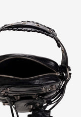 Balenciaga Le Cagole Leather Shoulder Bag 719065 210KR-1000