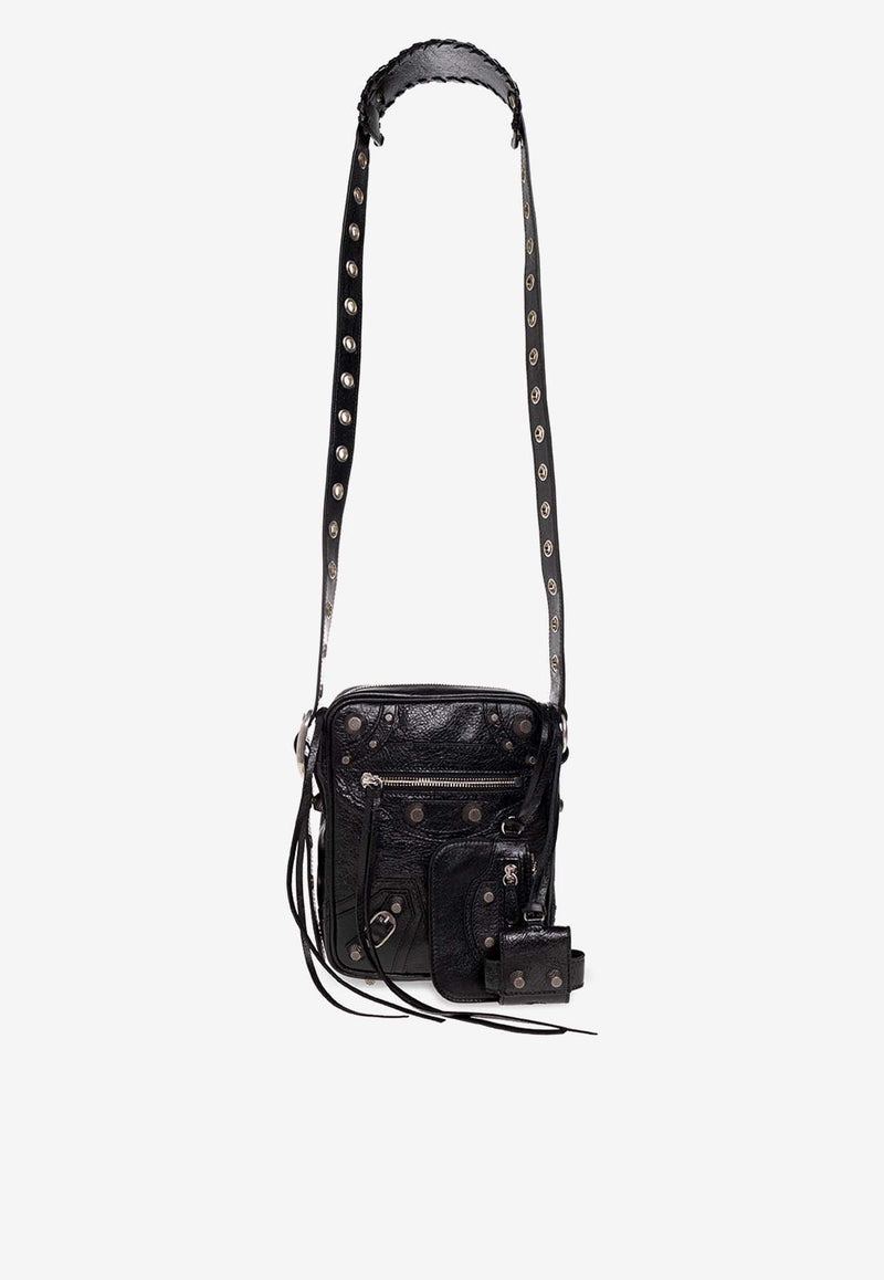 Balenciaga Le Cagole Leather Shoulder Bag 719065 210KR-1000