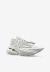 Balmain Unicorn Neoprene and Leather Sneakers White AM0VJ309 KNLR-0FA