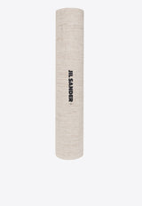 Jil Sander Logo Print Yoga Mat Beige 9506919000