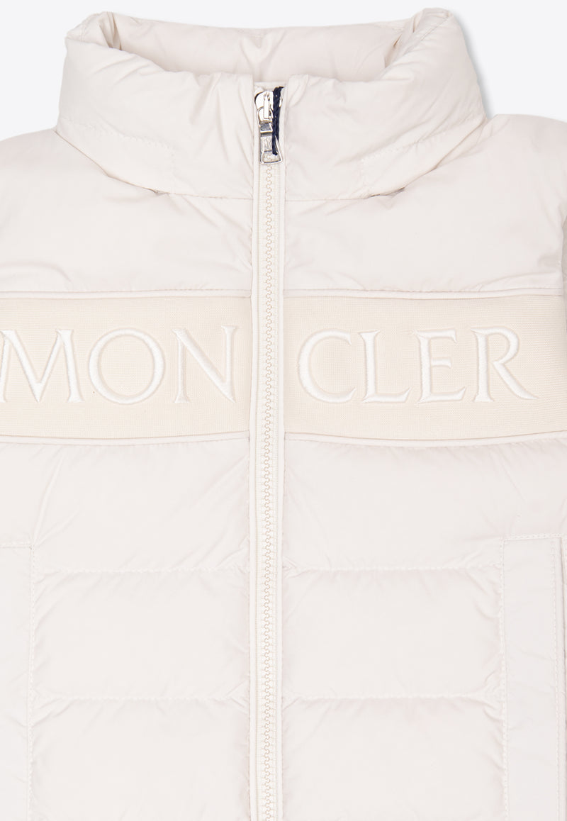 Moncler Kids Boys Rafael Insulated Vest Cream I29541A00052 54A81-034