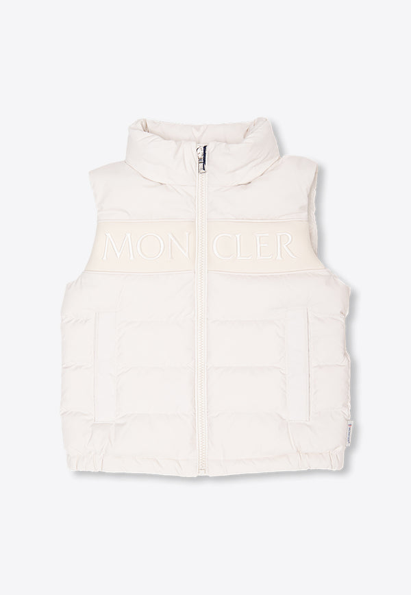 Moncler Kids Boys Rafael Insulated Vest Cream I29541A00052 54A81-034