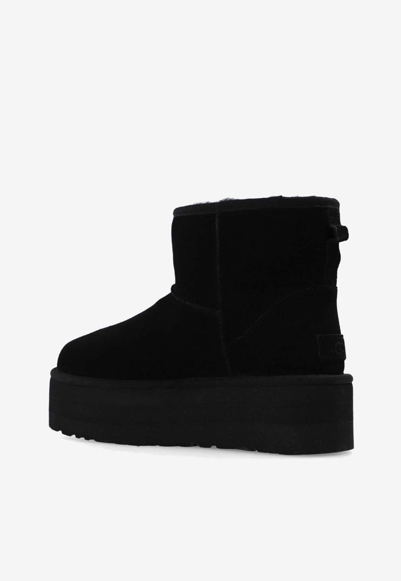 UGG Classic Mini Suede Platform Boots 1134991 0-BLK