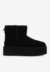 UGG Classic Mini Suede Platform Boots 1134991 0-BLK