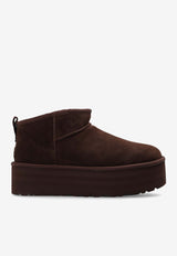 UGG Classic Ultra Mini Suede Platform Boots 1135092 0-BCDR