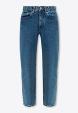 A.P.C. Martin High-Rise Straight-Leg Jeans Blue COGUT F09122-IAB