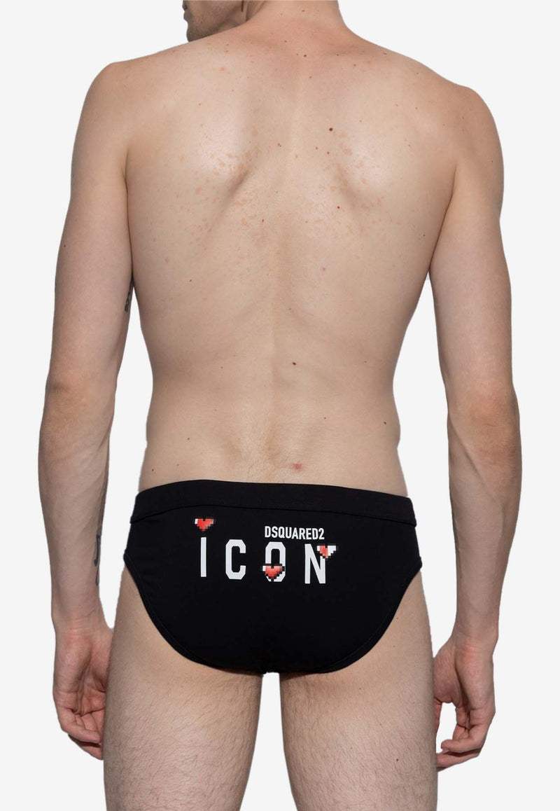 Dsquared2 Icon Pixel Heart Briefs D9L704760 0-010