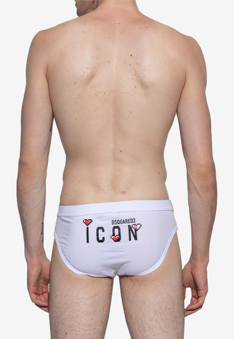 Dsquared2 Icon Pixel Heart Briefs D9L704760 0-110