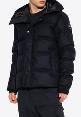 Canada Goose MacMillan Wool Down Jacket Navy 3804M1 0-ATLANTIC NAVY MELANGE