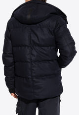 Canada Goose MacMillan Wool Down Jacket Navy 3804M1 0-ATLANTIC NAVY MELANGE