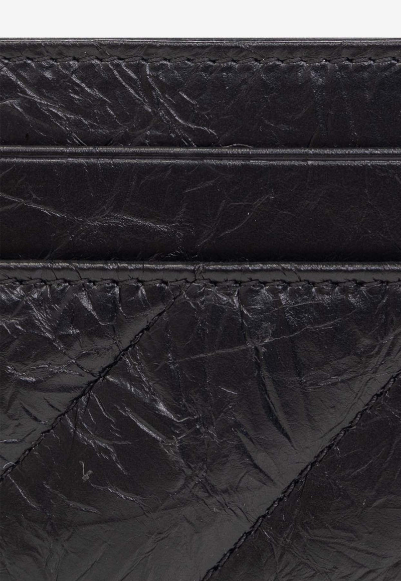 Balenciaga Crush Quilted Leather Cardholder 766467 210J1-1000