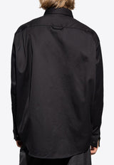 Acne Studios Long-Sleeved Casual Shirt Black FN-MN-OUTW000932 B90697-900-BLACK