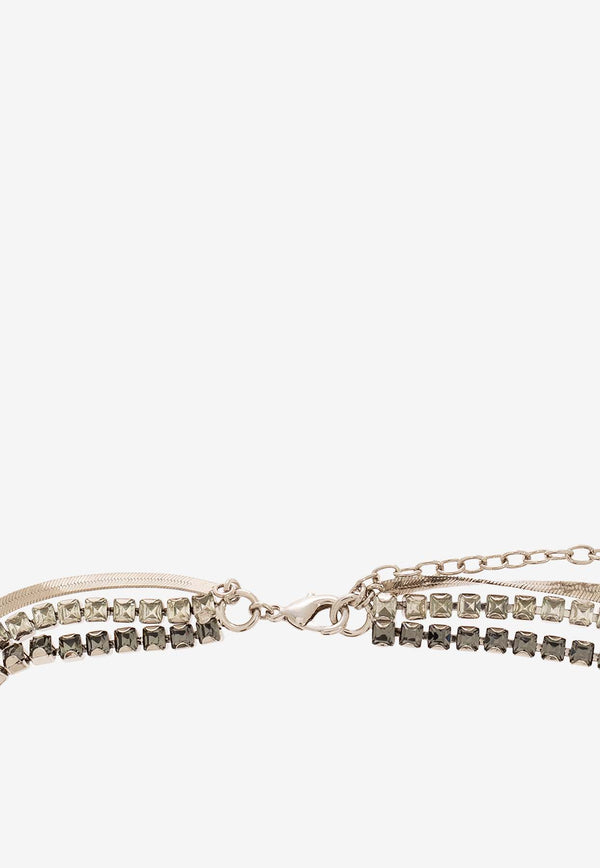 Dsquared2 Gothic Brass Three-Layered Choker NEM0253 59400001-F124