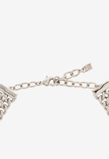 Dsquared2 Gothic Brass Choker with Logo-plaque NEM0255 59400001-F124