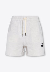 Isabel Marant Etoile Mirana Track Shorts Cream SH0060FA A1M07E-ECRU