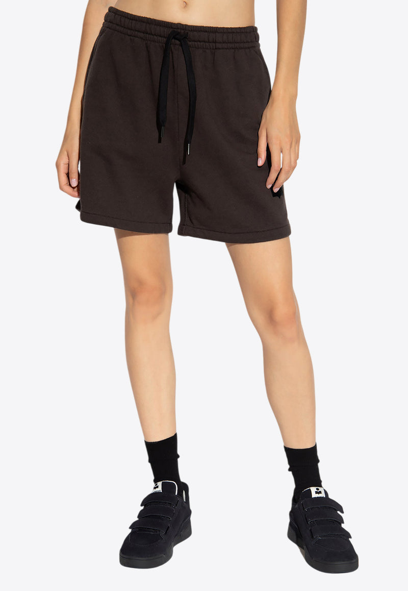 Isabel Marant Etoile Mirana Track Shorts Black SH0060FA A1M07E-FADED BLACK